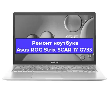 Чистка от пыли и замена термопасты на ноутбуке Asus ROG Strix SCAR 17 G733 в Перми